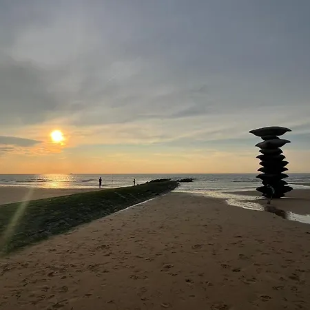 아파트 De Strandmelde, Met Groot Terras En Gratis Parking Nabij Zee *