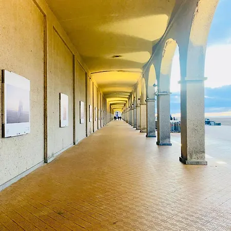 아파트 De Strandmelde, Met Groot Terras En Gratis Parking Nabij Zee